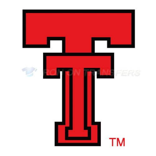 Texas Tech Red Raiders Logo T-shirts Iron On Transfers N6561 - Click Image to Close